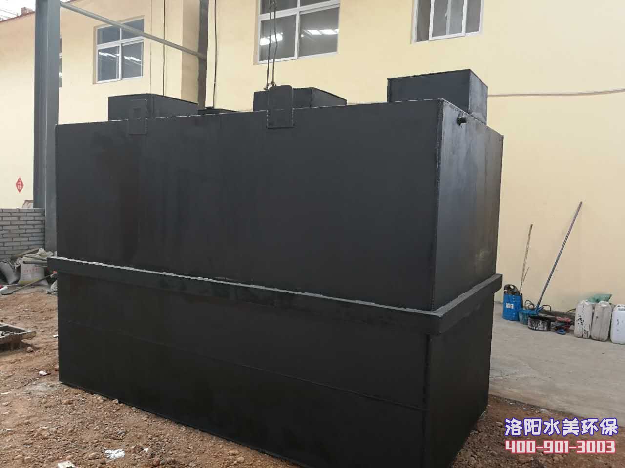 污水处理设备生产完毕